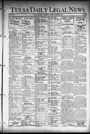Tulsa Daily Legal News (Tulsa, Okla.), Vol. 28, No. 81, Ed. 1 Tuesday, October 6, 1925