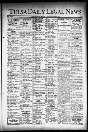 Tulsa Daily Legal News (Tulsa, Okla.), Vol. 28, No. 98, Ed. 1 Monday, October 26, 1925