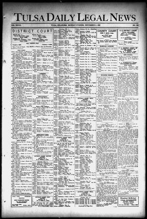 Tulsa Daily Legal News (Tulsa, Okla.), Vol. 28, No. 104, Ed. 1 Monday, November 2, 1925