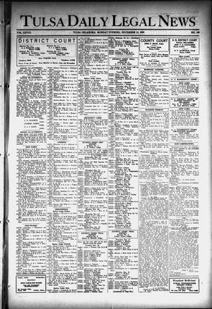 Tulsa Daily Legal News (Tulsa, Okla.), Vol. 28, No. 140, Ed. 1 Monday, December 14, 1925