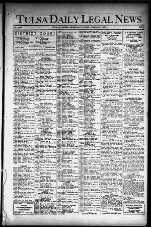 Tulsa Daily Legal News (Tulsa, Okla.), Vol. 24, No. 28, Ed. 1 Wednesday, February 3, 1926