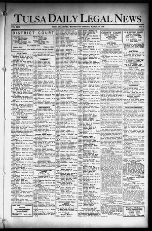 Tulsa Daily Legal News (Tulsa, Okla.), Vol. 29, No. 57, Ed. 1 Wednesday, March 10, 1926
