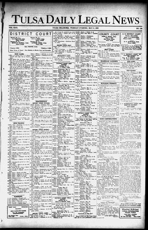 Primary view of object titled 'Tulsa Daily Legal News (Tulsa, Okla.), Vol. 29, No. 104, Ed. 1 Tuesday, May 4, 1926'.