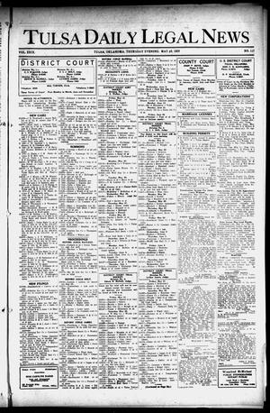 Tulsa Daily Legal News (Tulsa, Okla.), Vol. 29, No. 117, Ed. 1 Thursday, May 20, 1926