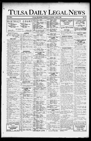 Tulsa Daily Legal News (Tulsa, Okla.), Vol. 29, No. 127, Ed. 1 Thursday, June 3, 1926