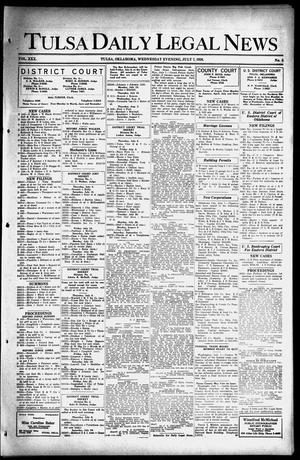 Tulsa Daily Legal News (Tulsa, Okla.), Vol. 30, No. 5, Ed. 1 Wednesday, July 7, 1926