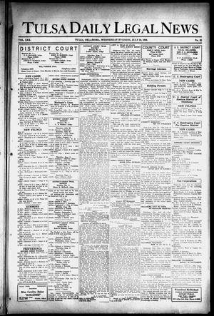 Tulsa Daily Legal News (Tulsa, Okla.), Vol. 30, No. 23, Ed. 1 Wednesday, July 28, 1926