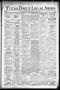 Thumbnail image of item number 1 in: 'Tulsa Daily Legal News (Tulsa, Okla.), Vol. 30, No. 44, Ed. 1 Monday, August 23, 1926'.