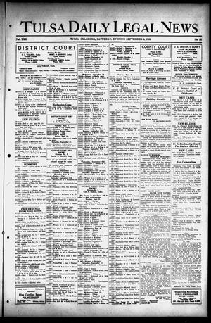 Tulsa Daily Legal News (Tulsa, Okla.), Vol. 30, No. 55, Ed. 1 Saturday, September 4, 1926