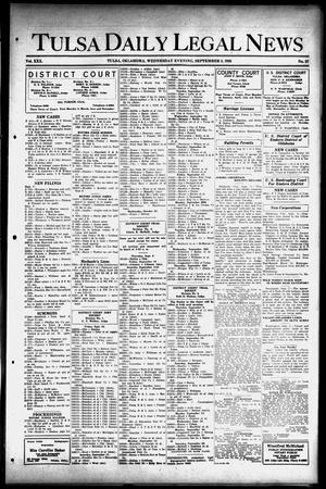 Tulsa Daily Legal News (Tulsa, Okla.), Vol. 30, No. 57, Ed. 1 Wednesday, September 8, 1926
