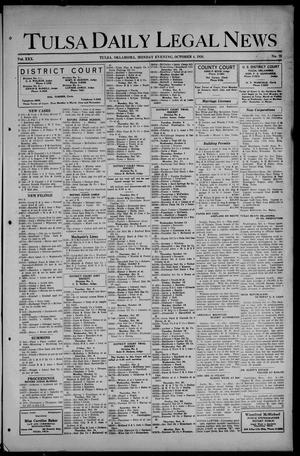 Tulsa Daily Legal News (Tulsa, Okla.), Vol. 30, No. 79, Ed. 1 Monday, October 4, 1926