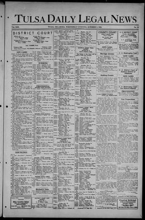 Tulsa Daily Legal News (Tulsa, Okla.), Vol. 30, No. 81, Ed. 1 Wednesday, October 6, 1926