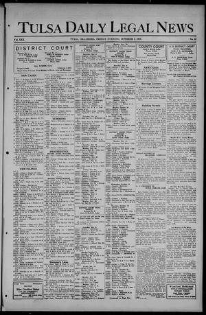 Tulsa Daily Legal News (Tulsa, Okla.), Vol. 30, No. 83, Ed. 1 Friday, October 8, 1926