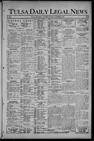 Tulsa Daily Legal News (Tulsa, Okla.), Vol. 30, No. 84, Ed. 1 Saturday, October 9, 1926