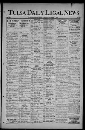 Tulsa Daily Legal News (Tulsa, Okla.), Vol. 30, No. 106, Ed. 1 Friday, November 5, 1926