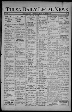 Tulsa Daily Legal News (Tulsa, Okla.), Vol. 30, No. 122, Ed. 1 Wednesday, November 24, 1926