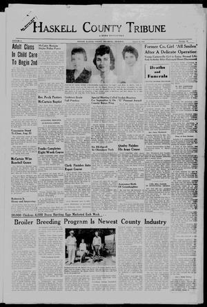Haskell County Tribune (Stigler, Okla.), Vol. 25, No. 24, Ed. 1 Thursday, August 28, 1958