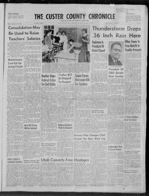 The Custer County Chronicle (Clinton, Okla.), No. 6, Ed. 1 Thursday, February 7, 1957