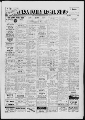 Primary view of object titled 'Tulsa Daily Legal News (Tulsa, Okla.), Vol. 47, No. 97, Ed. 1 Wednesday, May 15, 1957'.