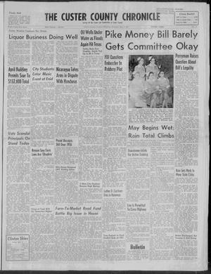 The Custer County Chronicle (Clinton, Okla.), No. 17, Ed. 1 Thursday, May 2, 1957