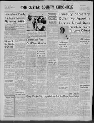 The Custer County Chronicle (Clinton, Okla.), No. 21, Ed. 1 Thursday, May 30, 1957