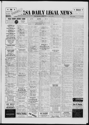 Tulsa Daily Legal News (Tulsa, Okla.), Vol. 47, No. 100, Ed. 1 Monday, May 20, 1957