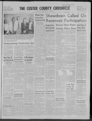 The Custer County Chronicle (Clinton, Okla.), No. 41, Ed. 1 Thursday, October 17, 1957