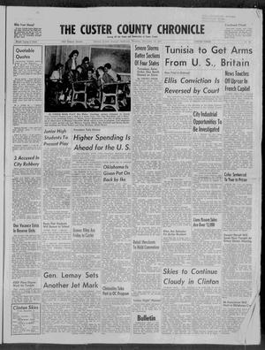 The Custer County Chronicle (Clinton, Okla.), No. 46, Ed. 1 Thursday, November 14, 1957