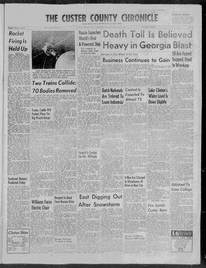 The Custer County Chronicle (Clinton, Okla.), No. 49, Ed. 1 Thursday, December 5, 1957