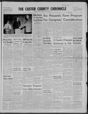 The Custer County Chronicle (Clinton, Okla.), No. 55, Ed. 1 Thursday, January 16, 1958
