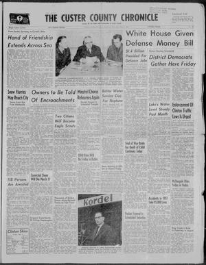 The Custer County Chronicle (Clinton, Okla.), No. 58, Ed. 1 Thursday, February 6, 1958