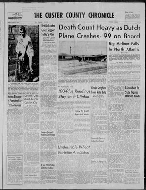 The Custer County Chronicle (Clinton, Okla.), No. 84, Ed. 1 Thursday, August 14, 1958