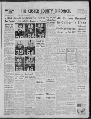 The Custer County Chronicle (Clinton, Okla.), No. 49, Ed. 1 Thursday, December 4, 1958