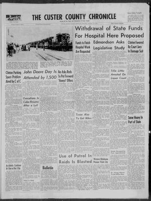 The Custer County Chronicle (Clinton, Okla.), No. 3, Ed. 1 Thursday, January 15, 1959