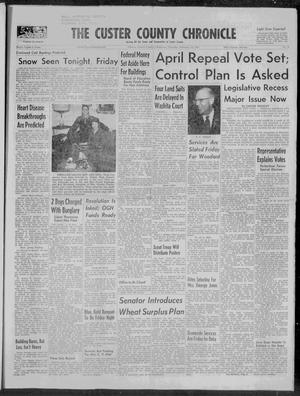 The Custer County Chronicle (Clinton, Okla.), No. 8, Ed. 1 Thursday, February 19, 1959