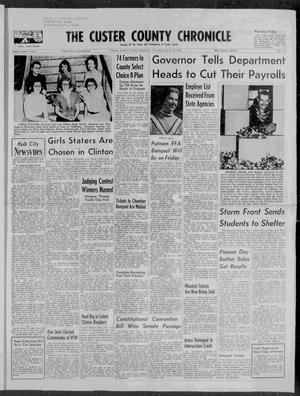 The Custer County Chronicle (Clinton, Okla.), No. 13, Ed. 1 Thursday, March 26, 1959