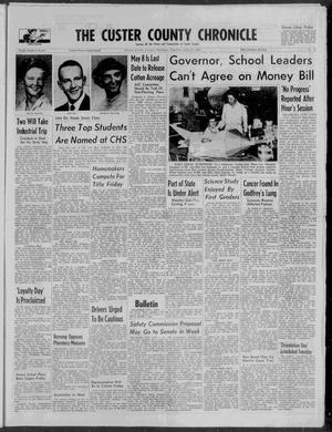 The Custer County Chronicle (Clinton, Okla.), No. 18, Ed. 1 Thursday, April 30, 1959