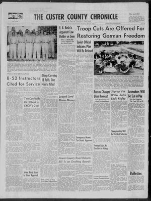 The Custer County Chronicle (Clinton, Okla.), No. 20, Ed. 1 Thursday, May 14, 1959