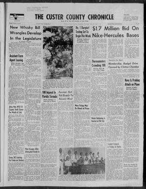 The Custer County Chronicle (Clinton, Okla.), No. 25, Ed. 1 Thursday, June 18, 1959