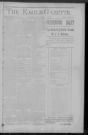 The Eagle-Gazette. (Stillwater, Okla.), Vol. 5, No. 29, Ed. 1 Thursday, June 28, 1894