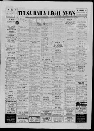 Tulsa Daily Legal News (Tulsa, Okla.), Vol. 47, No. 199, Ed. 1 Friday, October 4, 1957
