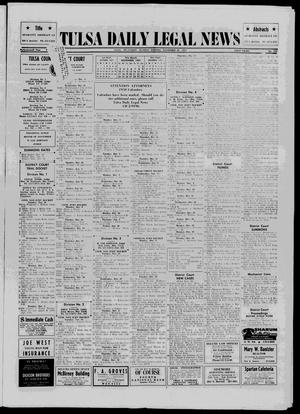 Tulsa Daily Legal News (Tulsa, Okla.), Vol. 47, No. 235, Ed. 1 Monday, November 25, 1957