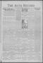 Newspaper: The Alva Record (Alva, Okla.), Vol. 21, No. 35, Ed. 1 Friday, Septemb…