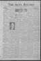 Thumbnail image of item number 1 in: 'The Alva Record (Alva, Okla.), Vol. 24, No. 41, Ed. 1 Thursday, October 8, 1925'.