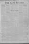 Thumbnail image of item number 1 in: 'The Alva Record (Alva, Okla.), Vol. 24, No. 49, Ed. 1 Thursday, December 3, 1925'.