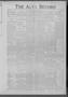 Thumbnail image of item number 1 in: 'The Alva Record (Alva, Okla.), Vol. 26, No. 28, Ed. 1 Thursday, July 28, 1927'.
