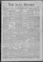 Primary view of The Alva Record (Alva, Okla.), Vol. 28, No. 2, Ed. 1 Thursday, January 3, 1929
