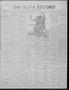 Primary view of The Alva Record (Alva, Okla.), Vol. 28, No. 13, Ed. 1 Thursday, March 20, 1930