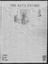 Thumbnail image of item number 1 in: 'The Alva Record (Alva, Okla.), Vol. 28, No. 50, Ed. 1 Thursday, December 4, 1930'.