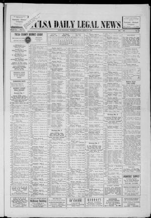 Primary view of object titled 'Tulsa Daily Legal News (Tulsa, Okla.), Vol. 50, No. 60, Ed. 1 Thursday, March 24, 1960'.